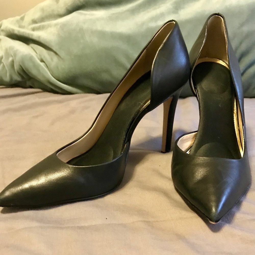 Black Jessica Simpson D'Orsay Heels